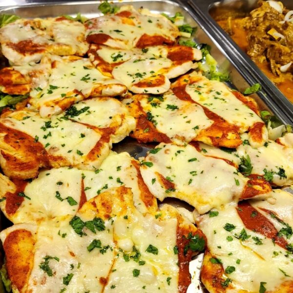 Filet de pollo a la pizzaiola