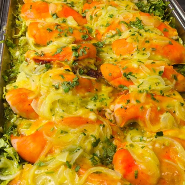 Suprema de pollo rellena