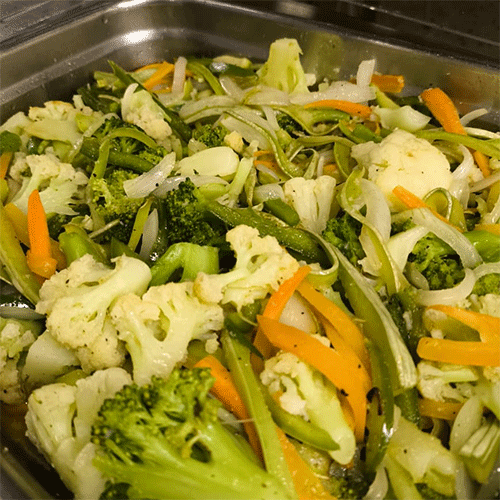Vegetales salteados