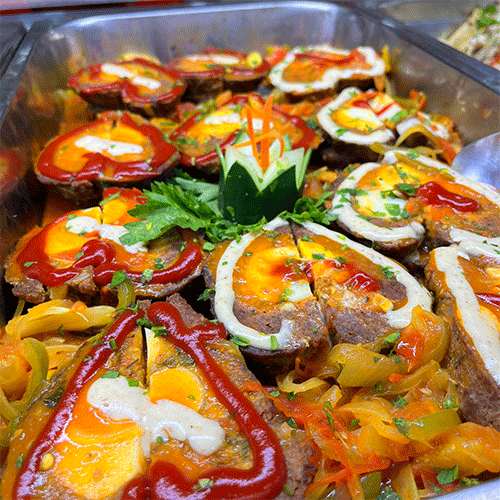 Pulpetón en salsa tradicional